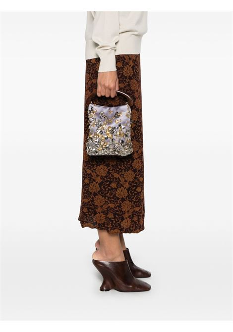 Borsa con paillettes in lilla Dries van noten - donna DRIES VAN NOTEN | 251011522696403